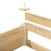 16 in x 96 in Sturdy Farm House Narrow Cedar Wood Raised Garden Bed - Made in USA