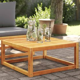 Garden Table Acacia Wood finish Solid Acacia Wood Compact