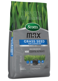 Scotts Max Grass Seed Sun and Shade Mix, 12 lbs.