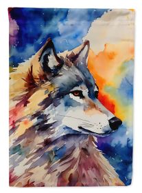 Wolves Wolf Garden Flag Mailbox Flag Decorative Yard Flag Banner Outside Patio Artwork Yard Flower Beds, Garden Size, Multicolor