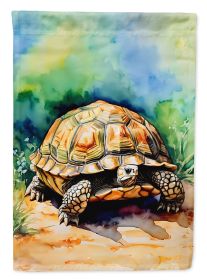 Turtles Tortoises Garden Flag Mailbox Flag Decorative Yard Flag Banner Outside Patio Artwork Yard Flower Beds, Garden Size, Multicolor